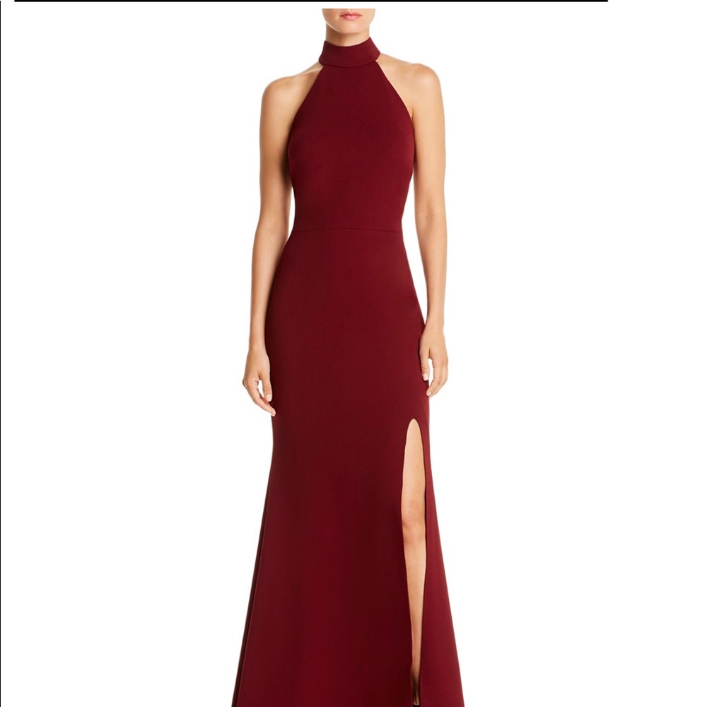 Aqua Burgundy/Red Dress NEW WITH TAGS